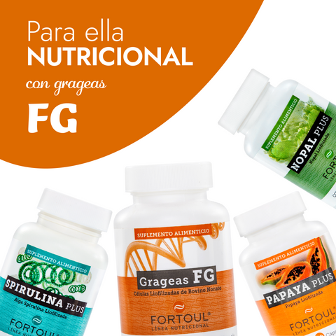 NUTRICIONAL COMPLETO CON GRAGEA FG (Para Ella)