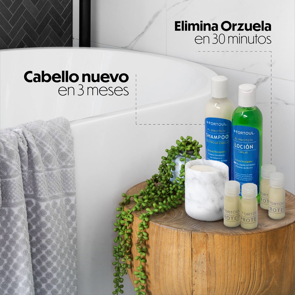 Tratamiento Cabello Nuevo | Al Proteín - Fortoul Online